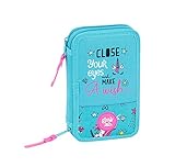 Safta glowlab "dreams" oficial estuche de útiles escolares.para todo tipo de manualidades. 2 años de garantía