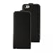 Produktbild MDA HOUAPIPH5C-09 schwarze MOCCA Handytasche mit Display-Flappe für Appe iPhone 5c
