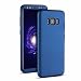 Produktbild Ouneed® Für Samsung Galaxy S8 Plus Hülle , Geschenk 360° Full Cover Plated TPU Rubber+PC Shockproof Case For Samsung Galaxy S8 Plus 6.2 Zoll (Blau)