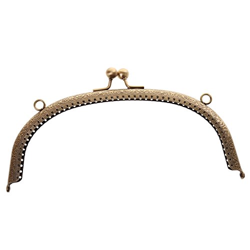 Nähen Kuss Verschluss Rahmen Handtasche Verschluss Münztüte Abend Handtasche – 20cm - 7