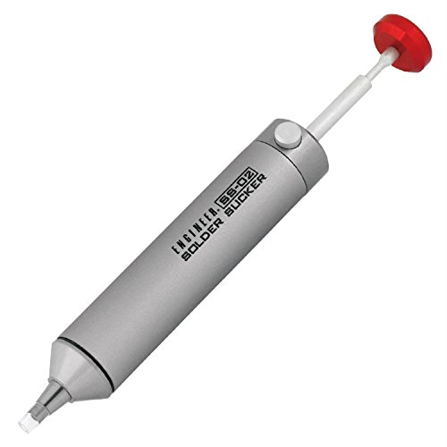 Hohe Qualität Entlötpumpe mit innovativen Silikonspitze (sehen Sie das Video) Engineer ss-02, solder sucker (silicone tip)