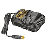 DeWalt Lithium Ion Car Battery Charger for 10.8V/ 14.4V/ 18V XR Batteries 1.5Ah or 3Ah