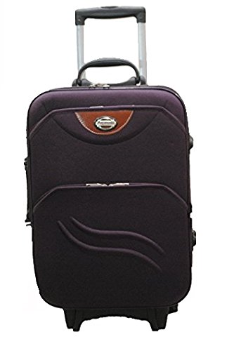 United Purple Two Tone Double Pocket Expandable Cabin Bag (50 X37 X22 CM ) RS.1950 (51.00% Off) - Amazon