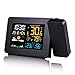 Produktbild Konesky Projektionswecker Digitale drahtlose Wetterstation Wecker Wettervorhersage Station Indoor Outdoor Thermometer Hygrometer Barometer mit Wireless Sensor im Freien mit LCD-Bildschirm