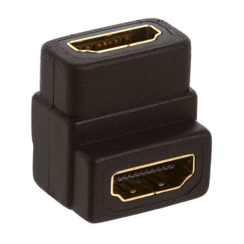 Cablesson HDMI Kopplungsadapter ( Adapter ) - Schwarz (24K vergoldete Stecker HDMI v1.3 & v1.4 & 2.0 Unterstützung 1080p Full HD)