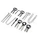 Produktbild Moliies 20 stücke Auto Autoradio Removal Tool Set Removal Tool Reparatur Werkzeuge Schlüssel Kit Set für VW Audi BMW Universal Auto Werkzeug Set
