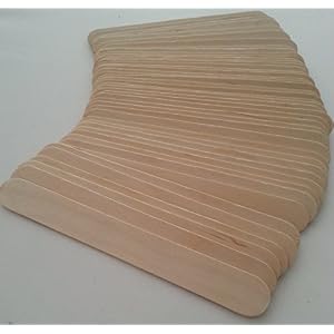 Wooden Spatula, Pack of 50, 150 mm, Hair Removal, Wooden Spatulas, Waxing, Sugaring - Image 2