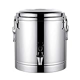 10L ~ 40L grande capacité Thermos seau d'isolation thermique en acier inoxydable tasses double couche bouteille d'eau thermos,20L