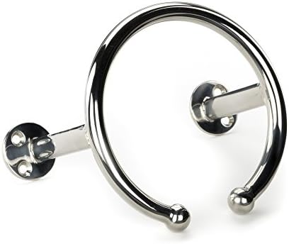 WHITECAP HARDWARE Industries S-3516 Base Mount Ring Cup Holder (1 Drink)