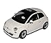Produktbild Fiat 500 Nuova Weiss Coupe Ab 2007 18-22106 1/24 Bburago Modell Auto mit individiuellem Wunschkennzeichen