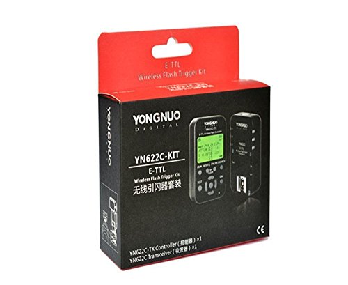 Yongnuo YN622    C TX       Kit Kit   metteur-r  cepteur Yongnuo 622  et   metteur TX Yn-622tx pour Canon  FEC  Fvl  LCD  100  m  Noir