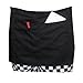 Price comparison product image WINOMO Durable Unisex Short Waist Apron with Pocket for Chef /Waiter /Waitress (Black)