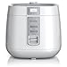 Produktbild Arendo – Reiskocher Reis/Dampfgarer | Reis Cook zu Home | Kapazität von 1,4 l | mit Topf Antihaftbeschichtung innen abnehmbarer, Deckel, Messbecher, Pfannenwender, Korb Dampfmaschine | hält wärme-Funktion automatische 540 W | Design doppelwandig wärmeisoliert, | weiß