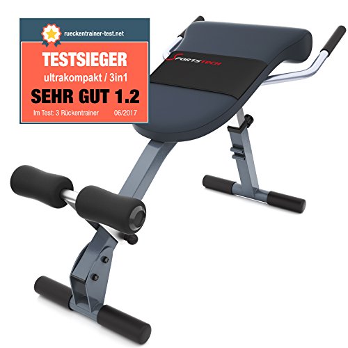 Sportstech patentierter 3in1 Rückentrainer & Bauchtrainer mit innovativem Anti-Rutsch Design, der klappbare, multifunktionale BRT200 mit ergonomischem Polster, Quick Release & 5 Schwierigkeitsgraden - 9