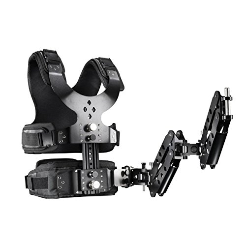   paule de la cam  ra charge Vest Rig stabilisateur Avec Kit Poign  e double bras de support vid  o DSLR Stabilisateur Pour DSLR   DV cam  ra vid  o tels que Canon  Nikon  Sony Fuji  Olympus  Pentax Et ainsi de suite id  al pour les mariages de tir de publicit   et de micro-film