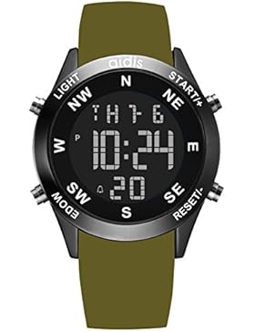 Sport jungenuhr,30m wasserdichte tiefe Chronograph stoppuhr Kalender Wecker Leuchtend Digitaluhren Multifunktion...