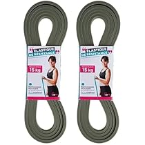 Bande Élastique De Résistance UPFIT 15kg - Latex, 208cm X 1.3cm - Pour Musculation, Cross-Training, Étirement