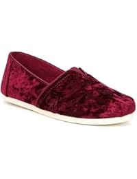 Toms Classic Gris Shearling Mujeres Espadrilles Zapatos