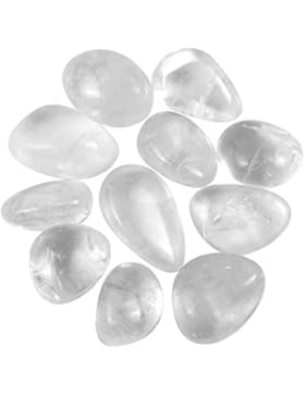 JOVIVI Edelsteine Trommelsteine poliert Formlos getrommelt Stein Heilsteine Dekosteine, Größe 15 bis 40 mm