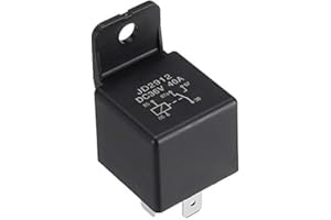 NICOLIE Jd2912 DC 36V 40A On/Off Switch Relay High Performance Split Charge 5-Pin Terminals Compatible with Car Boat Cart