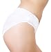 Super Soft Women's Disposable Briefs (5 Pack) - Comfortable Lightweight Go Anywhere Underwear ideal for Hospital Maternity Pregnancy Post Partum. Travel Massage Knickers Panties (Small)