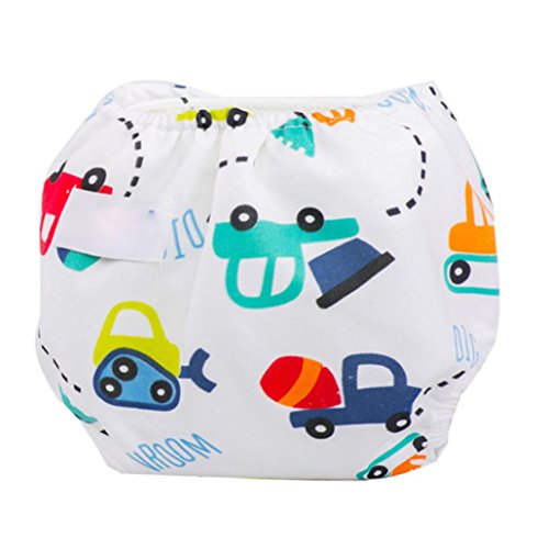 Fulltime(TM) Newborn Baby Summer Cloth Diaper Cover Adjustable Reusable Washable Nappy (G)