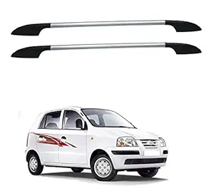 SHOPONE CAR ROOF RAIL FOR HYUNDAI SANTRO XING SILVER