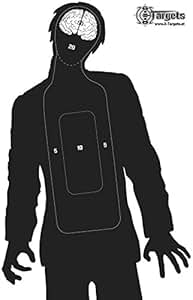 Grote doelschijven Hostage Target / 53 x 84 cm / papier 120 g/m² (100 stuks Grote doelschijven Hostage Target / 53 x 84 cm / papier 120 g/m² (100 stuks