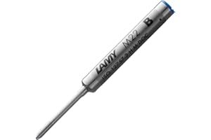 LAMY M 22 wkład 802 – wkład do długopisu z metalu w kolorze niebieskim – szerokość linii B