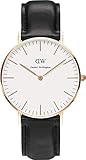 Daniel Wellington Classic Sheffield 0508DW Armbanduhr flach & leicht