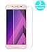 Produktbild WEOFUN [3 Stück Kompatibel mit Panzerglas Schutzfolie Samsung Galaxy A5 2017 [0.33mm, Anti-Kratzen, Anti Fingerprint, 9H Härte]