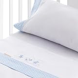 Disponible en sábanas de franela y de coralina y también capa de baño a juego. Buscar en Amazon Burrito Blanco 201 para ver toda la colección