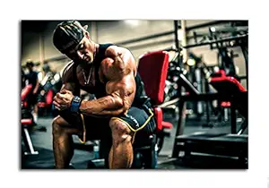 Tamatina Wall Poster | Gym Poster | Gym Motivational Poster | Laminated | Tearproof | Hostel | Poster for Boys Room | Size - 92 X 61 cms.a6730