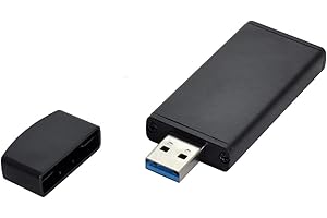 NFHK 42mm NGFF M2 SSD to USB 3.0 External PCBA Conveter Adapter Card Flash Disk Type with Black Case