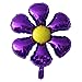 Produktbild Nortongrace 10 Pack 27 Inch Flowers Foil Ballons, Dekoration für Baby Shower Hochzeit Party Fest Weihnachten Foto Shoot(None Purple)