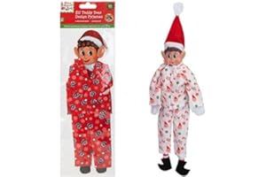 Crillys Elf Pyjamas New Outfit Dress Up Costume Elves Behavin Badly (1 design chosen randomly)