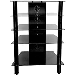 MMT Furniture Designs Hfblk610 Étagère fixe Noir