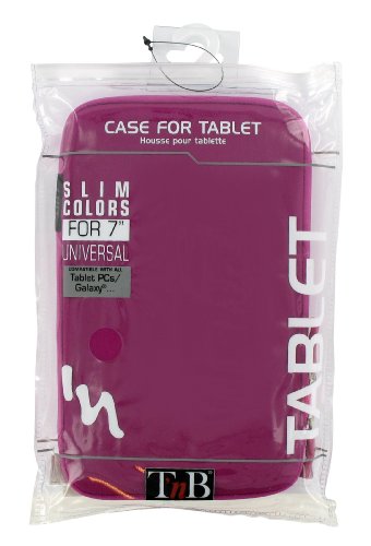 T’nB Sleeve Slim Colors Tablethülle 17,8 cm (7 Zoll) rosa - 3