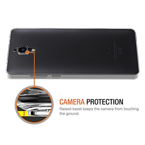 iVoler Funda Xiaomi Mi 4 Slim Fit Xiaomi Mi 4 Funda Carcasa Case Bumper con Absorci  n de Impactos y Anti-Ara  azos Espalda Case Cover para Xiaomi Mi 4 - Transparente