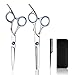 Hairdressing Scissors, Scissors Hair, Professional Barber Salon Hair Cutting Scissors Tools Set, Haircut Cutter Shears Kit For Home and Barbershop, Include 1 Professional Hair Cutting Scissors, 1 Texturing Thinning Scissors, 1 Comb and 1 Black Case, Apriller