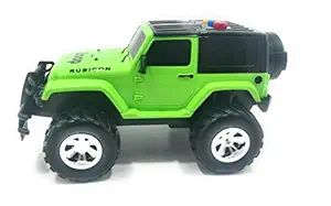 AdiChai - Rubicon Jeep - Light Green Toy- for Kids Above 3 Years