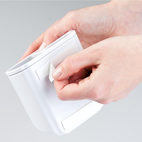 InterDesign 13310EU Affixx Zahnbürstenhalter, weiß - 5
