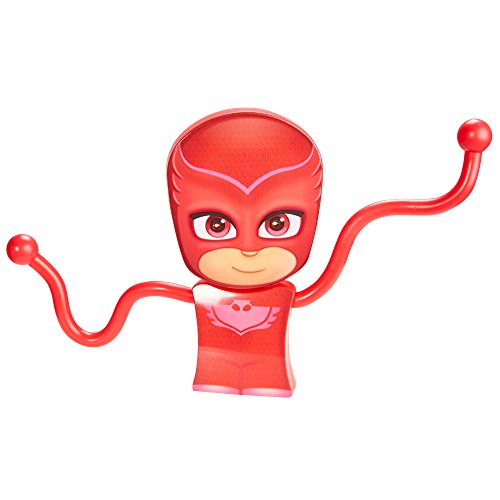 GoGlow PJ Masks Buhíta Linterna y Luz de Noche con Brazos Flexibles, Rosa