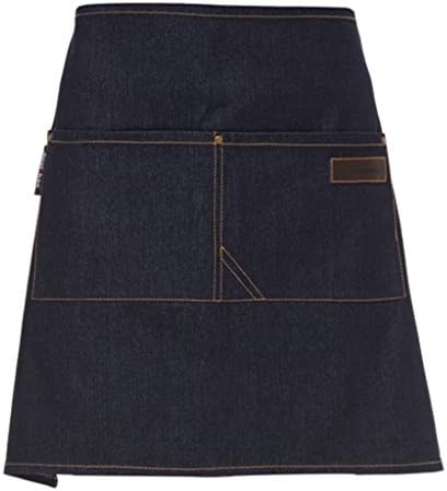 CYJZ® Bust Apron Denim Working Apron Men And Women Trendy Restaurant Coffee Shop Service Workers Overalls Comfortable ( Color : #2 )