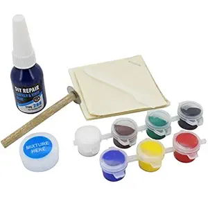 Kardeck Leather and Vinyl Repair Kit, Do It Yourself Tool Fix Holes, Rips, Upholstery Jacket, Leather Car Seat, Automotive and Household Adhesive