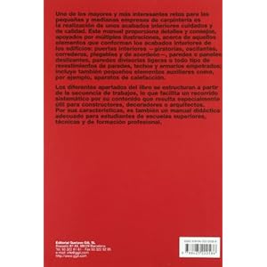 Manual de construcción. Detalles de interiorismo