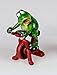 Produktbild Frosch Fitness Hometrainer Kröte Lurch Deko Tier Figur Skulptur Froschkönig