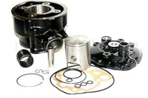 UNTIMERO 90 CCM Sport Racing Zylinder Kopf KIT Set für Motor 50 AM6 AM 6 EU1 EU 1 SCHWARZ Zylinderkit