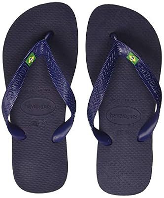 Havaianas Brasil Tongs Mixte Adulte, Bleu (Navy Blue 0555), 41/42 EU ( 39/40 BR)