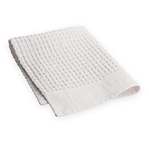 2 Shaving towels from MUHLE, waffle piqué, pure cotton